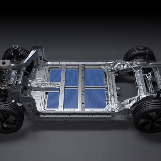 Geely EX5 battery area