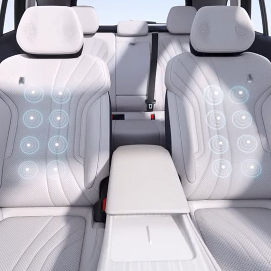 Geely EX5 massaging seats