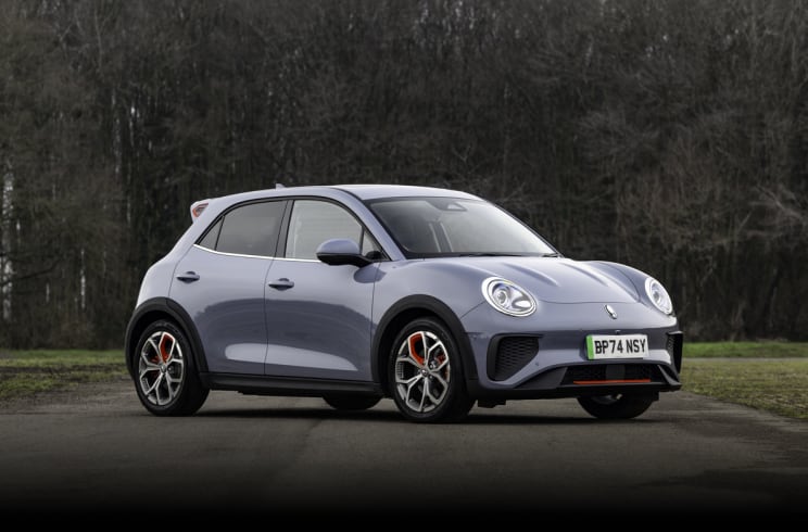 Front angled view of the GWM 03 GT