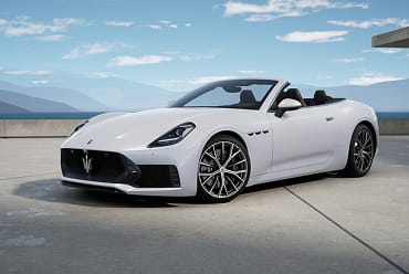 Maserati GranCabrio in white