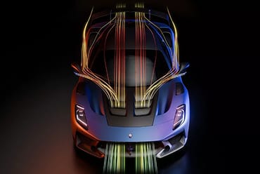 Maserati GT2 Stradale aero hood