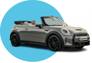 Front angled view of MINI Cooper Convertible